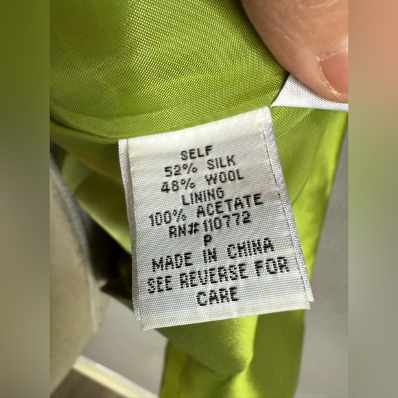 Anna Rossi silk and wool blend jacket - Picture 10 of 10